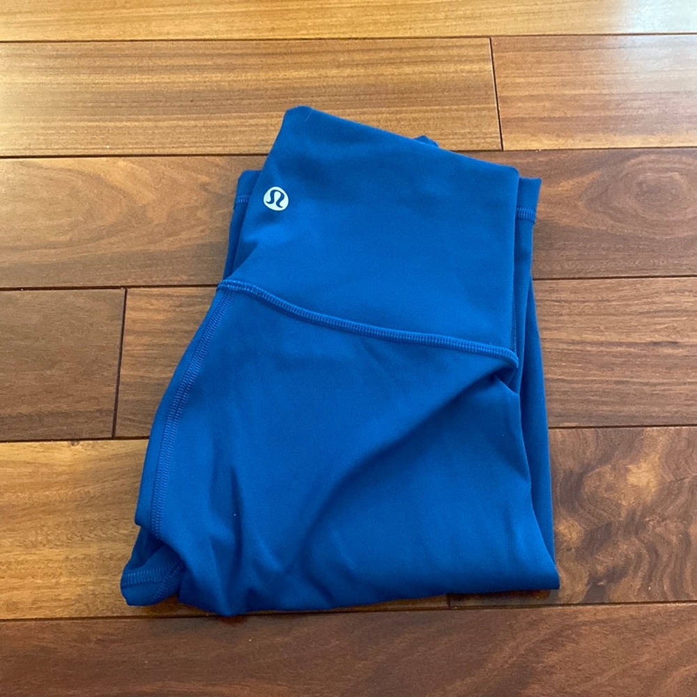 Blue Lululemon Leggings